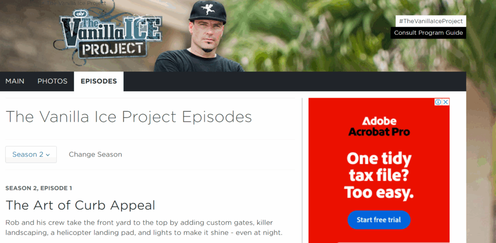 The Vanilla Ice Project